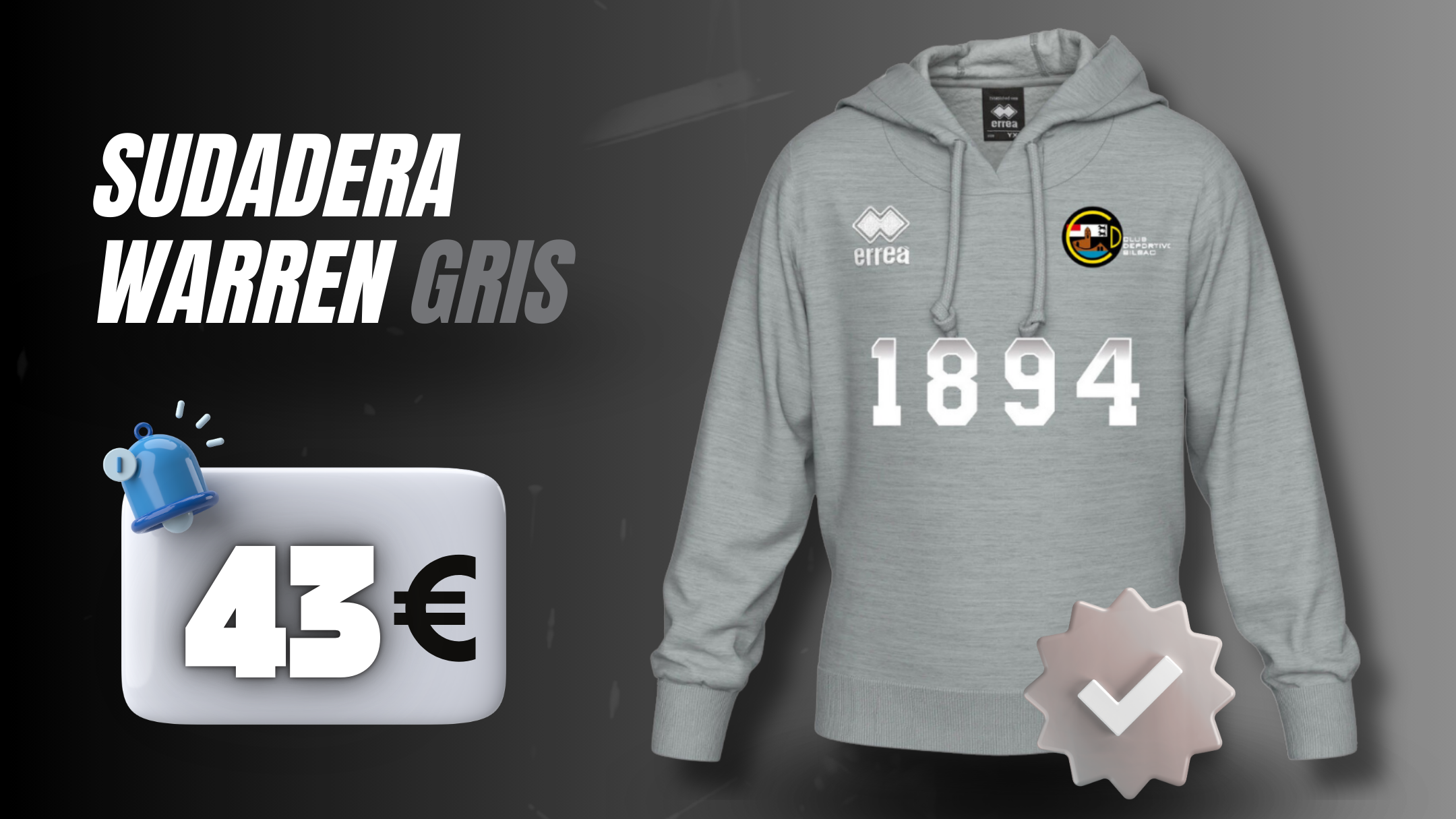 Imagen SUDADERA GRIS 